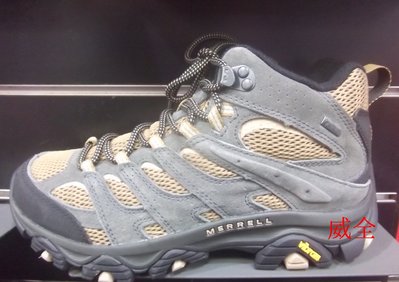 【威全全能運動館】MERRELL MOAB 3 MID GTX健行登山鞋 現貨保證正品公司貨 男款J036251
