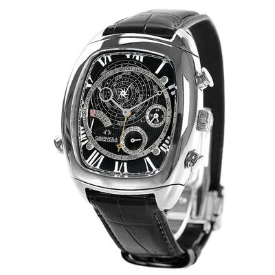 預購 CITIZEN CAMPANOLA AG6250-09E 41mm 藍寶石鏡面 石英 黑色面盤 鱷魚錶帶 男錶 女錶