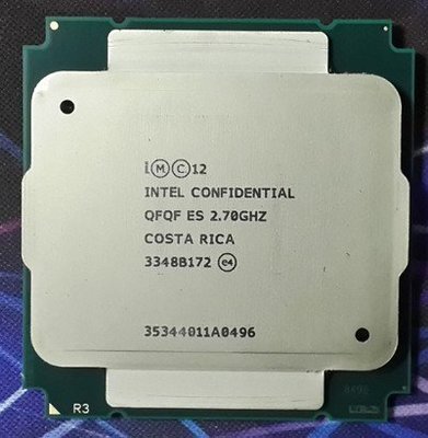 【含稅】Intel Xeon E5-2697 V3 2.7G 14C28T 2011-3 ES不顯散片CPU 一年保