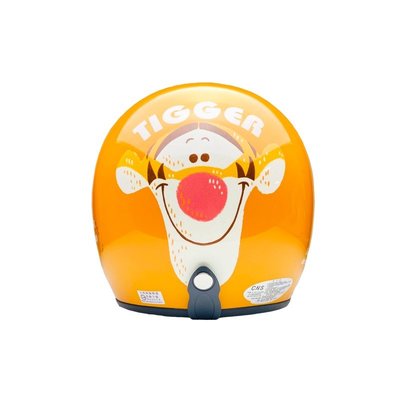 小梁部品 EVO 安全帽 CA-309 復古帽 跳跳虎 橘色 半罩 半拆洗 迪士尼正版授權 卡通圖案 送鏡片