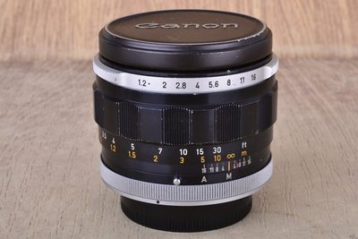 【品光攝影】 Canon FL 55mm F1.2 (55/1.2) 大光圈 金屬鏡身 手動 人像 #34097