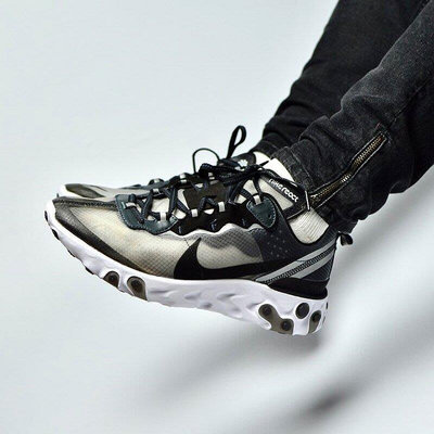 【小明潮鞋】Nike React Element 87 經典時尚百搭運動慢跑鞋 AQ1耐吉 愛迪達