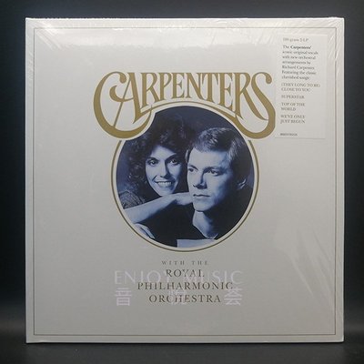 CARPENTERS卡朋 ROYAL PHILHARMONIC ORCH限量白膠LP黑膠唱片現貨