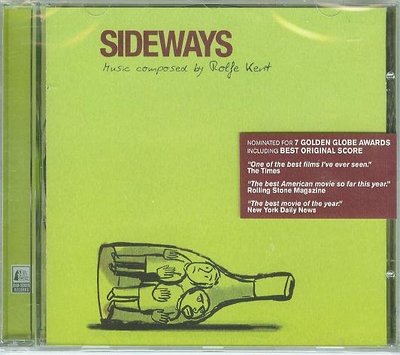 [原聲帶]-"尋找新方向(Sideways)"- Rolfe Kent(04),全新英版