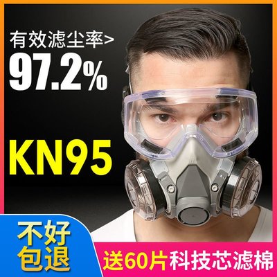 【臺灣加油】防塵口罩 防工業粉塵灰塵裝修打磨工業面具面罩口鼻罩透氣易呼吸 口罩