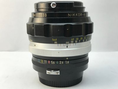 尼康 Nikon Non-AI NIKKOR-H Auto 85mm F1.8 大光圈人像鏡頭 全幅 良品(三個月保固