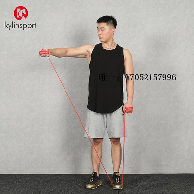 拉力繩多功能彈力繩瑜伽健身拉力器胸肌訓練男健身器材家用拉力繩彈力帶彈力帶