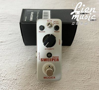 『立恩樂器 效果器專賣』Mooer Sweeper 濾波 Bass Filter 迷你 電貝斯 效果器 MREG-SP