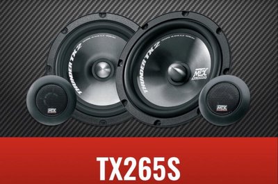 現貨全新保證正品美國 MTX TX265S  二音路6.5吋分音喇叭