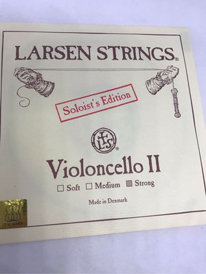 【筌曜樂器】丹麥 LARSEN 大提琴弦 D弦 大提琴單弦( SOLO) 2D弦 (公司貨保證)