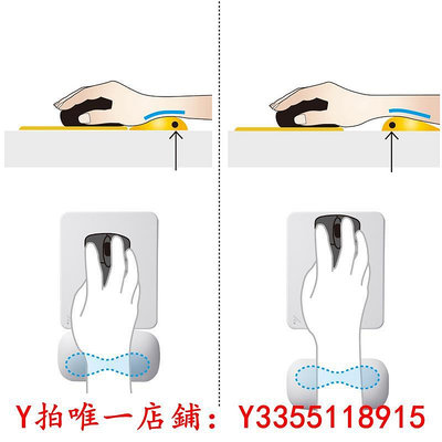 滑鼠墊日本SANWA護腕墊硅膠手枕腕托墊子果凍柔軟舒適創意男女腕墊桌墊