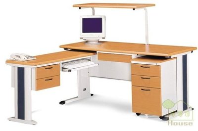 [ 家事達 ] 台灣OA-258-12 SKH150-木紋鐵製辦公桌 組(150*70*高74cm) 特價