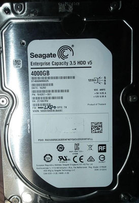 sas硬碟4t st4000nm0025 seagate 4tb 3.5吋 企業級enterprise capacity