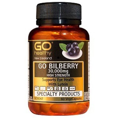 純淨紐西蘭🌿 高之源 Go Healthy 藍莓越橘 60粒 Bilberry 30000mg