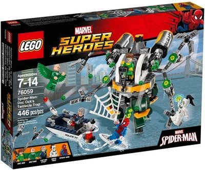 [香香小天使]LEGO 樂高 超級英雄 76059 蜘蛛人Doc Ock's Tentacle Trap