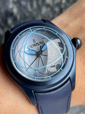 楽時計 全新品 CORUM 崑崙 泡泡 Bubble Optical Art 250顆限量款 泡泡錶 自動上鍊 47mm