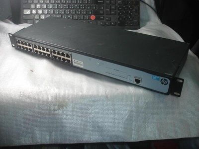 HP 1620-24G (JG913A) Switch 網管型網路交換器 含機櫃耳架 "現貨
