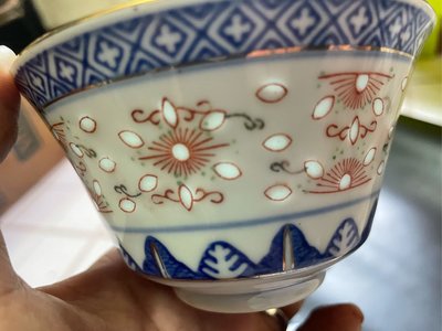 早期收藏景德鎮瓷器米粒杯 非現代商品（老爸40年的收藏）
