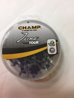 青松高爾夫CHAMP Zarma Tour BULK高爾夫 鞋釘 （FastTwist®3.0）| 銀色/黑色$450元