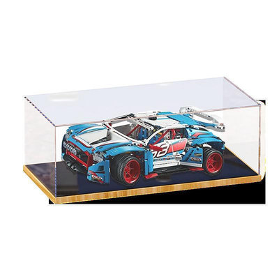 展示盒 防塵盒 收納盒 樂高42077機械組拉力賽車亞克力展示盒LEGO模型收納防塵盒防塵罩