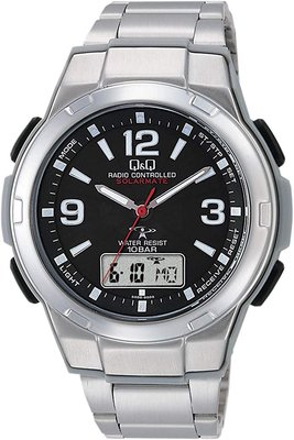 日本正版 CITIZEN 星辰 Q&amp;Q MD08-205 男錶 手錶 電波錶 太陽能充電 日本代購