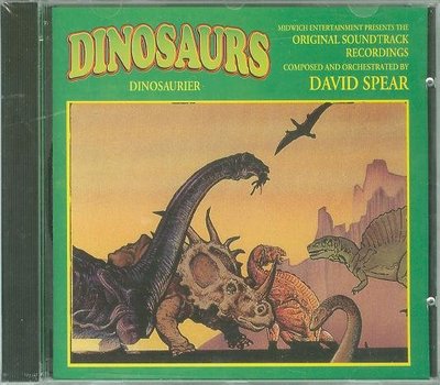 [原聲帶]-"Dinosaurs"- David Spear,全新歐版