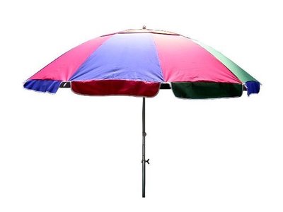 【攤販傘 大雨傘】大型海灘傘-60英吋圓形(子母傘)-有防風設計【同同大賣場】