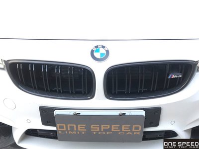 【耀天國際】 BMW F80 F82 F83 M3 M4  亮黑款 卡夢水箱罩