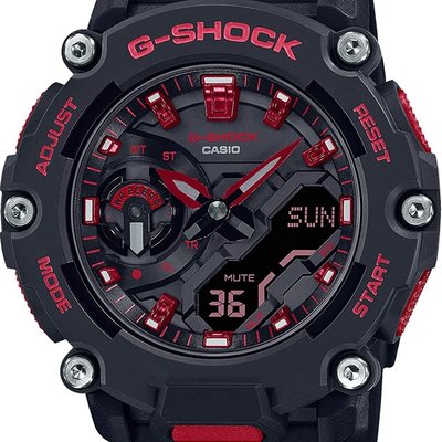 日本正版CASIO 卡西歐G-Shock GA-2200BNR-1AJF 男錶手錶日本代購