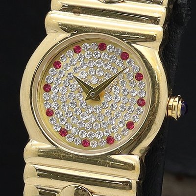 【精品廉售/手錶】Raymond Weil雷蒙威 石英女腕錶*18K包金/滿錶鑲鑽*美品*貴氣逼人*瑞士精品