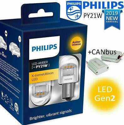 全新 Led 方向燈 Amber smart canbus kits 防閃爍組 wy21w w21w 7440 py21w p21w Philips Osram