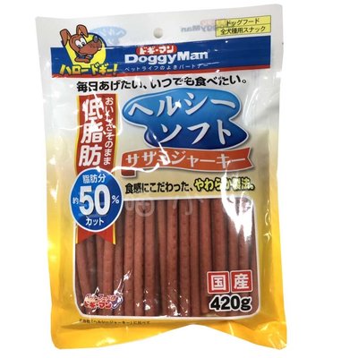☆汪喵小舖2店☆ 日本 Doggyman 犬用健康低脂雞肉條420克 // 長支、短支任選