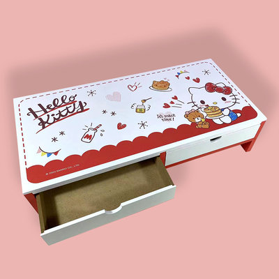 Hello Kitty 螢幕鍵盤架~ 美味鬆餅