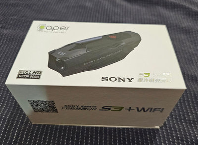【全新】Caper S3+wifi SONY星光級感光 1080P 超高清 60FPS 機車 騎士行車紀錄器