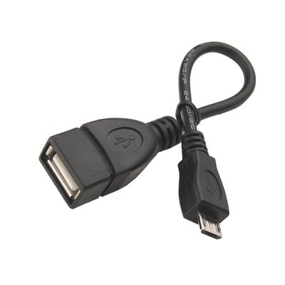 直頭 MICRO USB公 轉 USB母 OTG Host資料連接線/傳輸線(三星SAMSUNG/SONY ERICSS