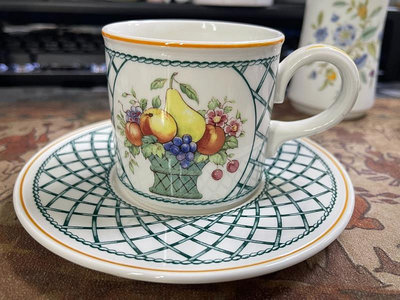 #咖啡杯，唯寶，Villeroy&Boch，Basket咖啡