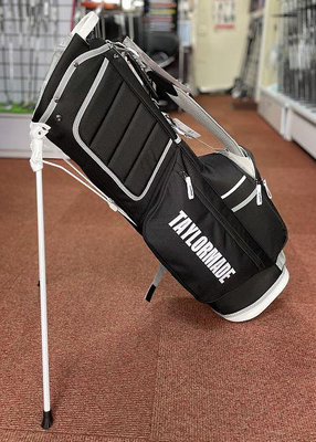 (易達高爾夫)全新原廠TAYLORMADE UN057 U21944  腳架袋 黑色 高爾夫球桿袋