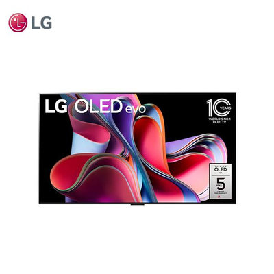 LG OLED evo G3零間隙藝廊系列 AI物聯網智慧電視 OLED83G3PSA 83吋 原廠保固