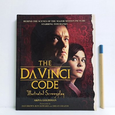 [ 小坊 ] The Da Vinci Code Illustrated Screenplay 精裝 T62