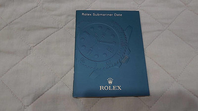 ROLEX 勞力士 Submariner Date 116610LV 116613GLB 說明書 手冊 配件 2009 2010 2011英文版