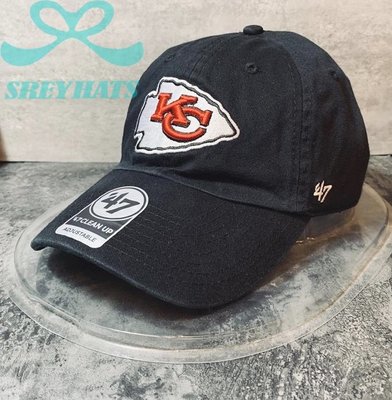 [SREY帽屋]預購＊47 Brand CLEAN UP NFL 堪薩斯酋長 經典LOGO 美國限定 棒球帽 老帽