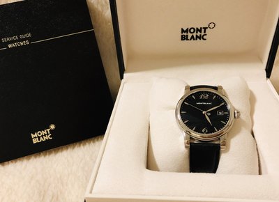 現貨 萬寶龍 MontBlanc 時光行者男仕紳士高級計時腕錶。瑞士製造 100%真品