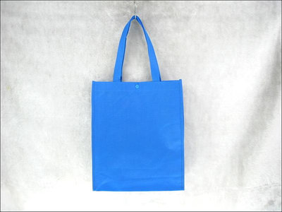 不織布環保袋(30*36*9)-BAG-010 水藍色