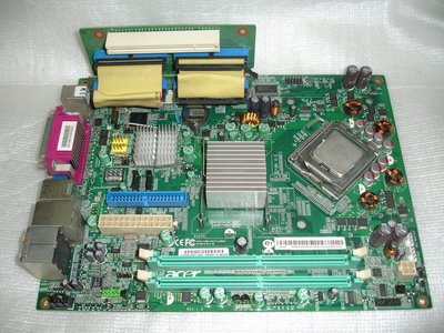 【電腦零件補給站】Acer Aspire L300主機板 + Intel Pentium 4 650 3.4GCPU
