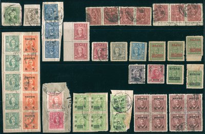 (67)早期台灣舊郵票----共八十三張