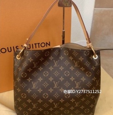 《友友二手店》 Louis Vuitton LV M43701 Graceful PM 肩背包 側背包