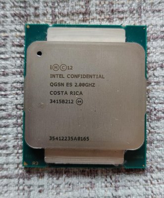 Intel Xeon E5-2608L V3 2.0G 6核 12T LGA 2011 CPU X99 工程樣品