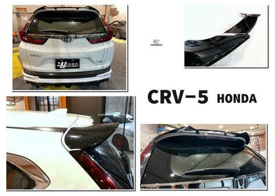 JY MOTOR 車身套件 - HONDA CRV 5代 CRV5 17 18 19 年 RF 惡魔 尾翼 含烤漆 亮黑