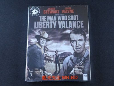 [藍光先生UHD] 雙虎屠龍 UHD+BD 雙碟限定版 The Man Who Shot Liberty Valance