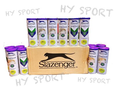 『一箱裝』 SLAZENGER 溫布頓比賽專用網球 3顆 / 桶（24桶為一箱）